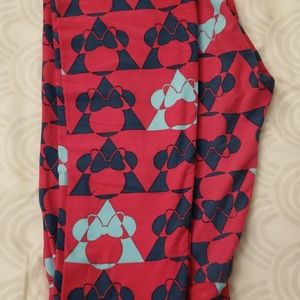 Lularoe minnie mouse leggings